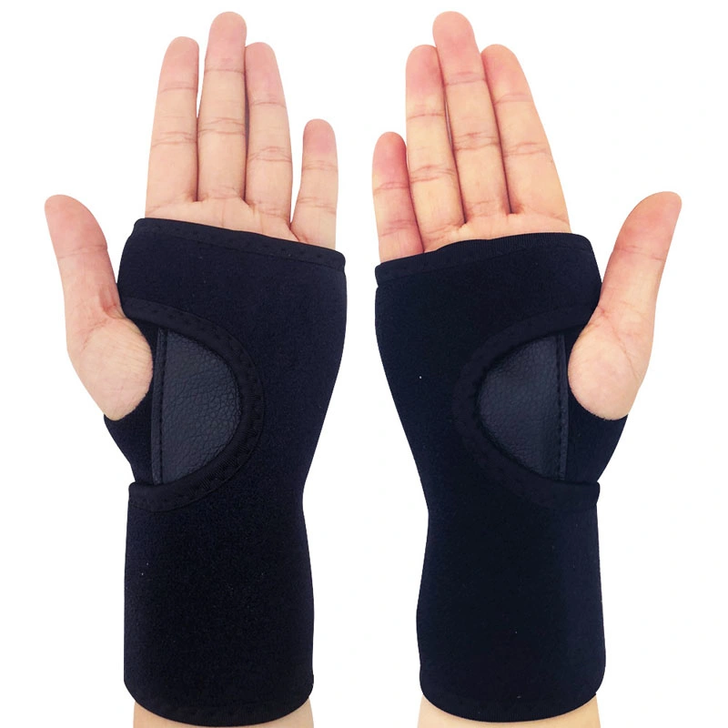 Hot Sale Custom Neoprene Bowling Sports Medical Orthopedic Carpal Tunnel Wrist Support Splint Brace for Gym